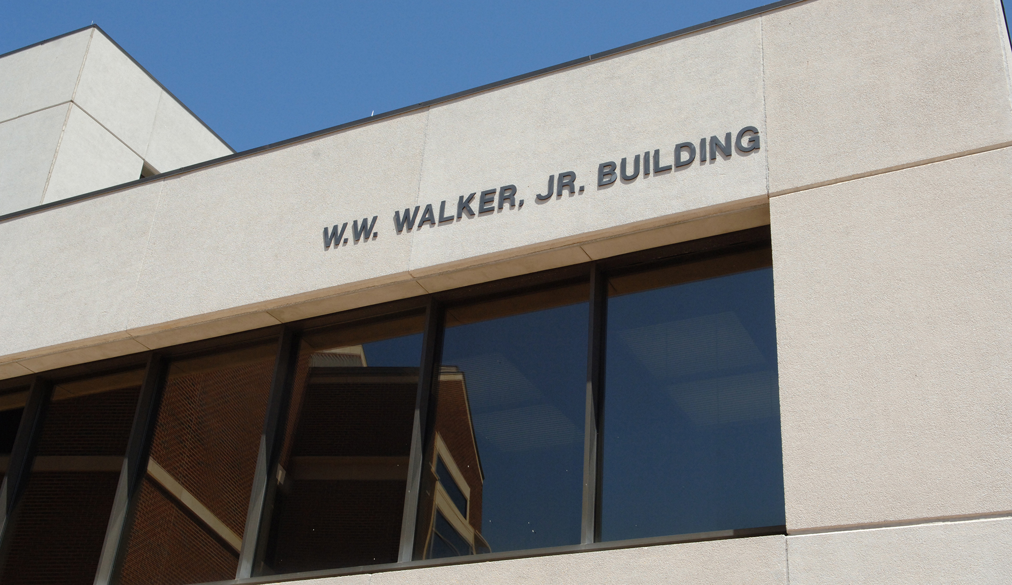 Exterior of the Walker building
